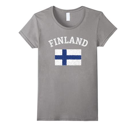 Finland Finnish Finn Flag Soccer Hockey Jersey T-Shirt