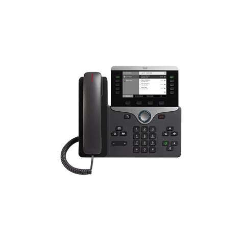 Cisco 8811 IP Phone - Wall Mountable - Black - VoIP - Caller ID ...