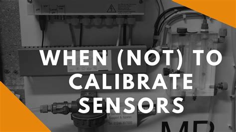 Calibrating Sensors - YouTube