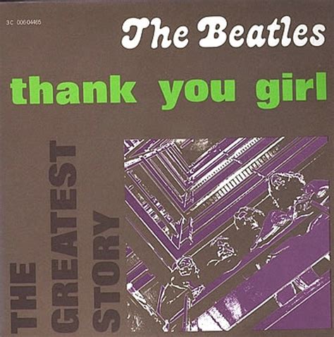 The Beatles - Thank You Girl (1976, Vinyl) | Discogs