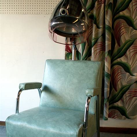 Vintage Salon Hair Dryer Chair