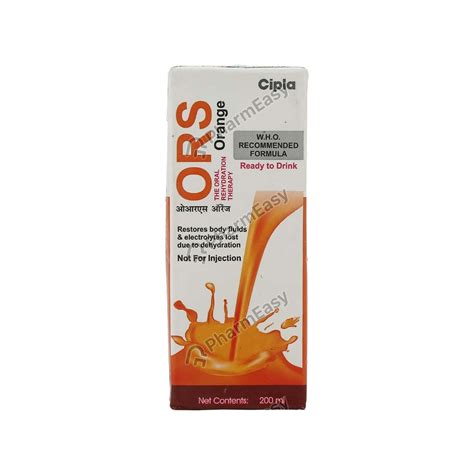 Ors Orange Flavour Tetrapack Of 200ml Liquid: Uses, Side Effects, Price ...