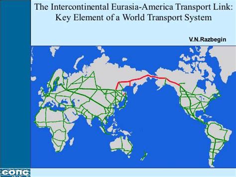 Bering Strait Crossing (highway, economic, financial, education ...