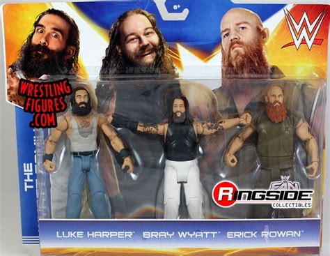 The Wyatt Family 3-Pack Exclusive (Bray Wyatt, Luke Harper & Erick ...