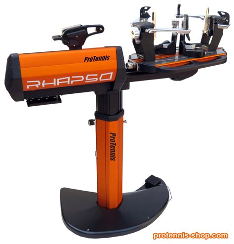 Electronic linear stringing machine RHAPSO (Plate floorstand)