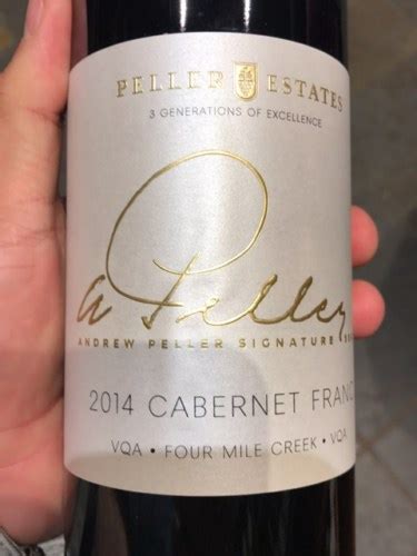 2014 Peller Estates Andrew Peller Signature Series Cabernet Franc | Vivino US