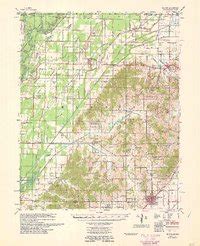 1960 Map of Rector, AR — High-Res | Pastmaps