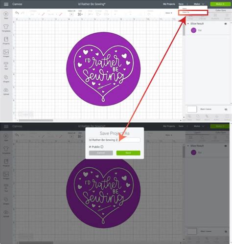 Save, Open & Edit Projects in Cricut Design Space Desktop and App ...