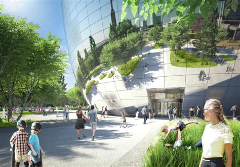 MVRDV Breaks Ground on Reflective Public Art Depot in Rotterdam | ArchDaily