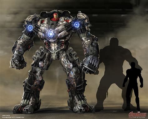 Avengers 2 Concept Art Hulkbuster