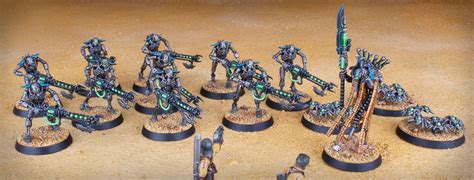 Mengel Miniatures: Necron Combat Patrol Video and Gallery