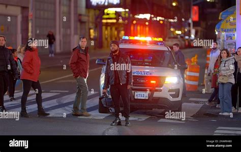 NYPD New York Police Car on duty - NEW YORK CITY, USA - FEBRUARY 14, 2023 Stock Photo - Alamy