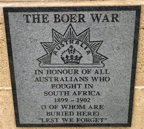 Boer War Memorial | Monument Australia