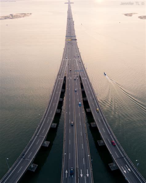 Penang Bridge 2 View by Jennifer - Penang Bridge