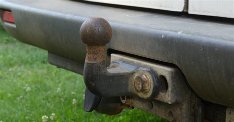 Close-Up Photo of a Tow Hitch on a Vehicle · Free Stock Photo