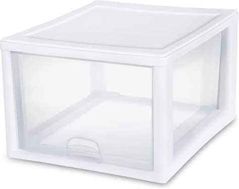 Amazon.com: Sterilite Wide 3-Drawer Storage Cart, Organize Items in ...