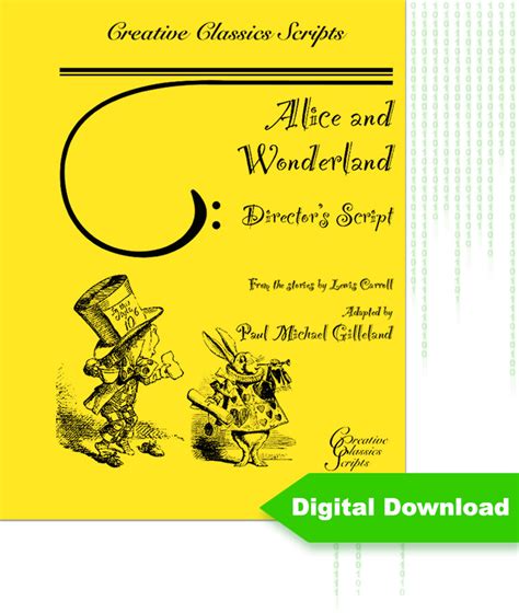 Alice and Wonderland | PDF Theatrical Script