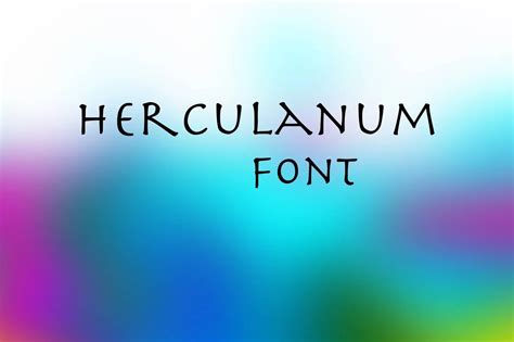 Herculanum Font Free Download