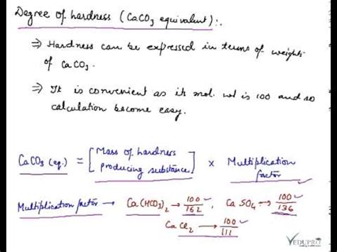 Degree of Hardness, Water Hardness, Measurement of Hardness of water ...