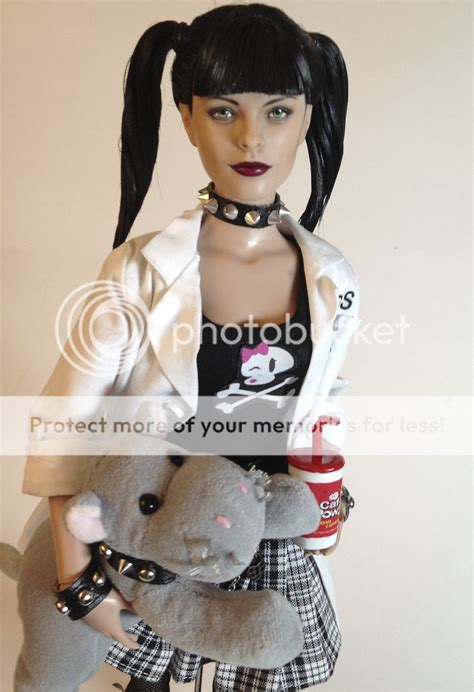 OOAK NCIS Abby Sciuto Pauley Perrette Custom Tonner Action Figure Doll ...