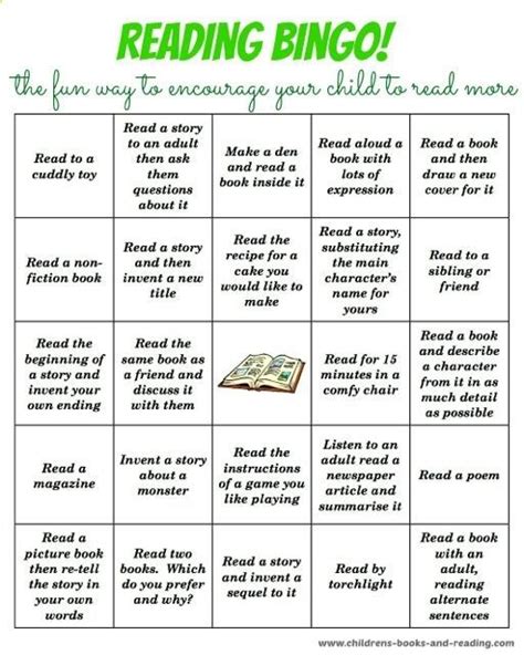 Bingo Reading Activity at Childrens books and Reading. This is SUCH a fun and engaging way to ...