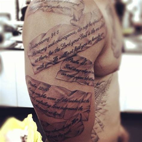 28 Uplifting Bible Verse Tattoo Designs - TattooBlend