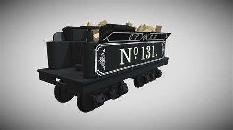 Back To The Future 3 Sierra Railway No131 tender - Download Free 3D model by Dave Miller ...