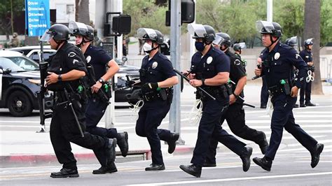 LA Police Reassigns 7 Officers As It Investigates Complaints Of Excessive Force : Updates: The ...