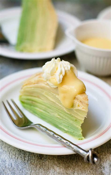 Durian Crepe Cake - Lisa's Lemony Kitchen