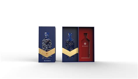 Wine packaging gift box design on Behance