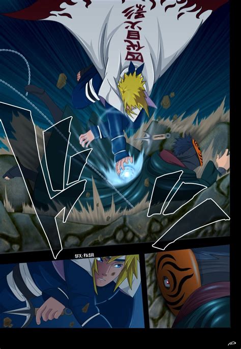 4th Hokage Vs Tobi Wallpaper