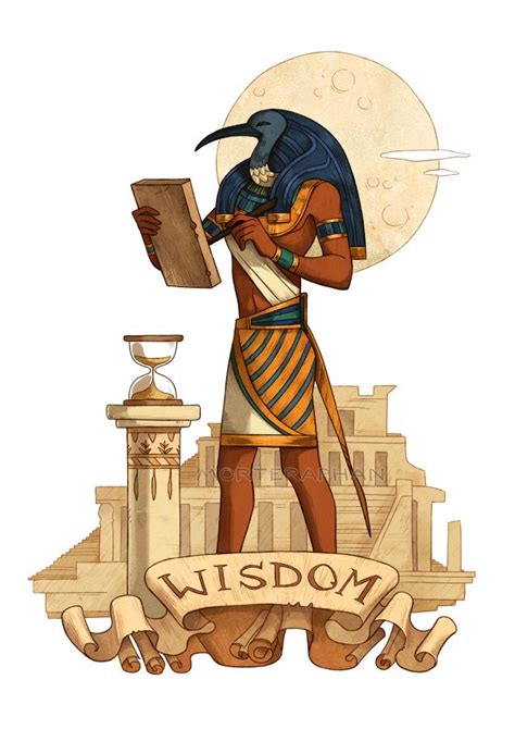 Thoth by morteraphan on DeviantArt | Egyptian deity, Ancient egyptian ...