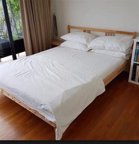 Ikea Fjellse Double Bed and Mattress | in Oval, London | Gumtree