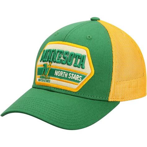 Men's Minnesota North Stars CCM Green Trucker Adjustable Hat - Shop.NHL.com