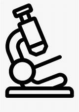Microscope Clipart Drawing Simple Icon Light Line Transparent  sketch template
