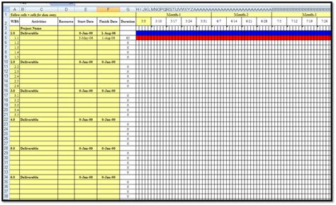 gantt chart spreadsheet template — db-excel.com