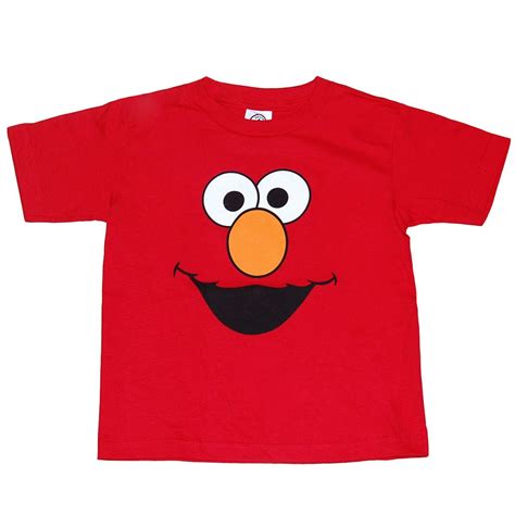 Sesame Street Elmo Face Infant T-Shirt | Toddler tshirts, Elmo, Elmo face