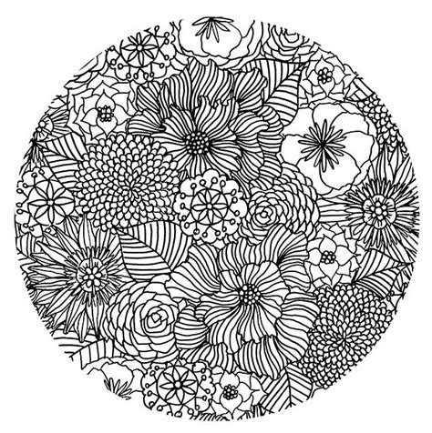 Hard Flower Coloring Pages at GetDrawings | Free download