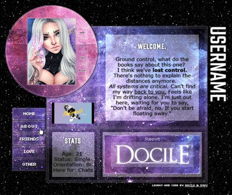 IMVU | Nebula 1 - Free Layout and Code by D0CILE on DeviantArt