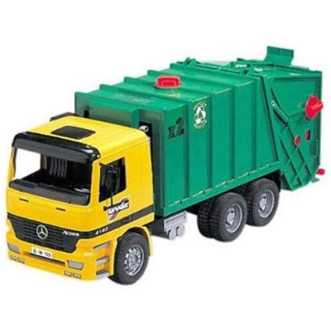 Bruder Deluxe Toy Garbage Truck - Green