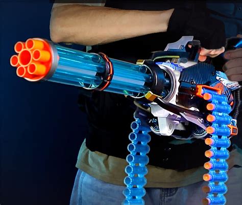 Foam Dart Gatling Gun | NerfGunAttachments | The Nerfer's eMall