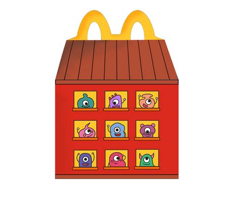 Happy Stay-Home Meal! McDonald's Happy Meal Box Design :: Behance