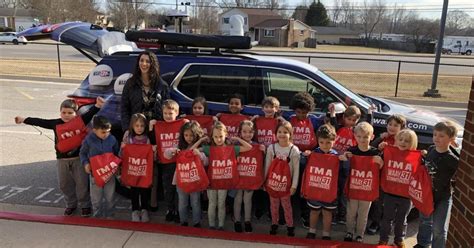 Students form 'Team Weather Forever' at Riverton Elementary School ...