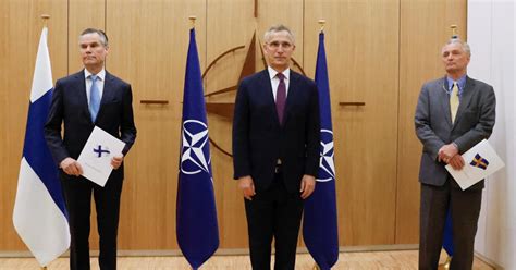 Finland and Sweden officially apply to join NATO despite Russia's ...