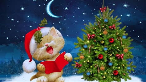 Kitty Christmas Wallpapers - Top Free Kitty Christmas Backgrounds - WallpaperAccess