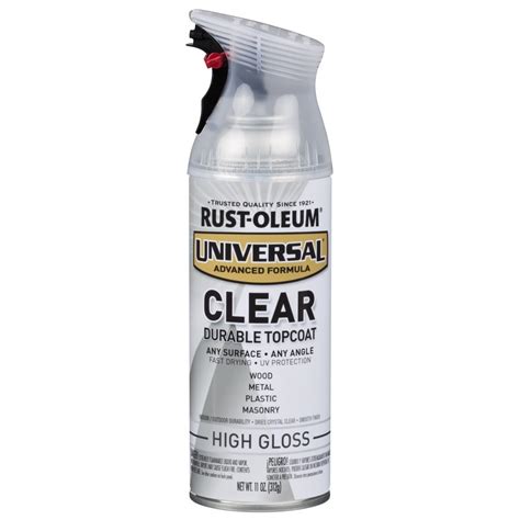 Rust-Oleum Universal High-gloss Clear Spray Paint (Actual Net Contents ...