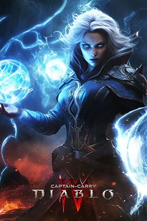 Diablo 4 Wallpaper Sorceress - Ball Lightning Build | by Captain-Carry ...