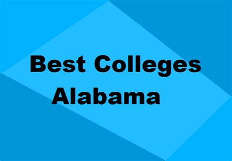 Top Colleges & Universities in Alabama 2022 | Apply Now