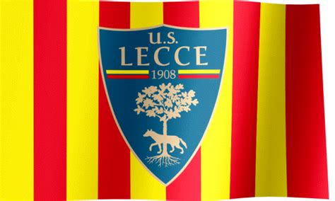 US Lecce Fan Flag (GIF) - All Waving Flags