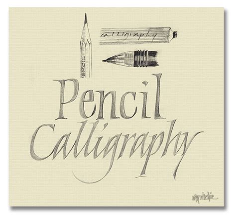 Pencil calligraphy | grraphics